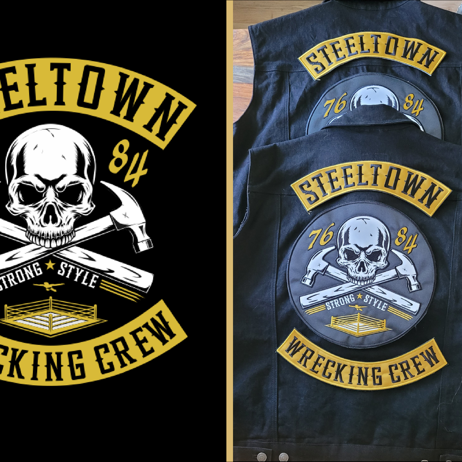 Steeltown Vests by PrattDesign