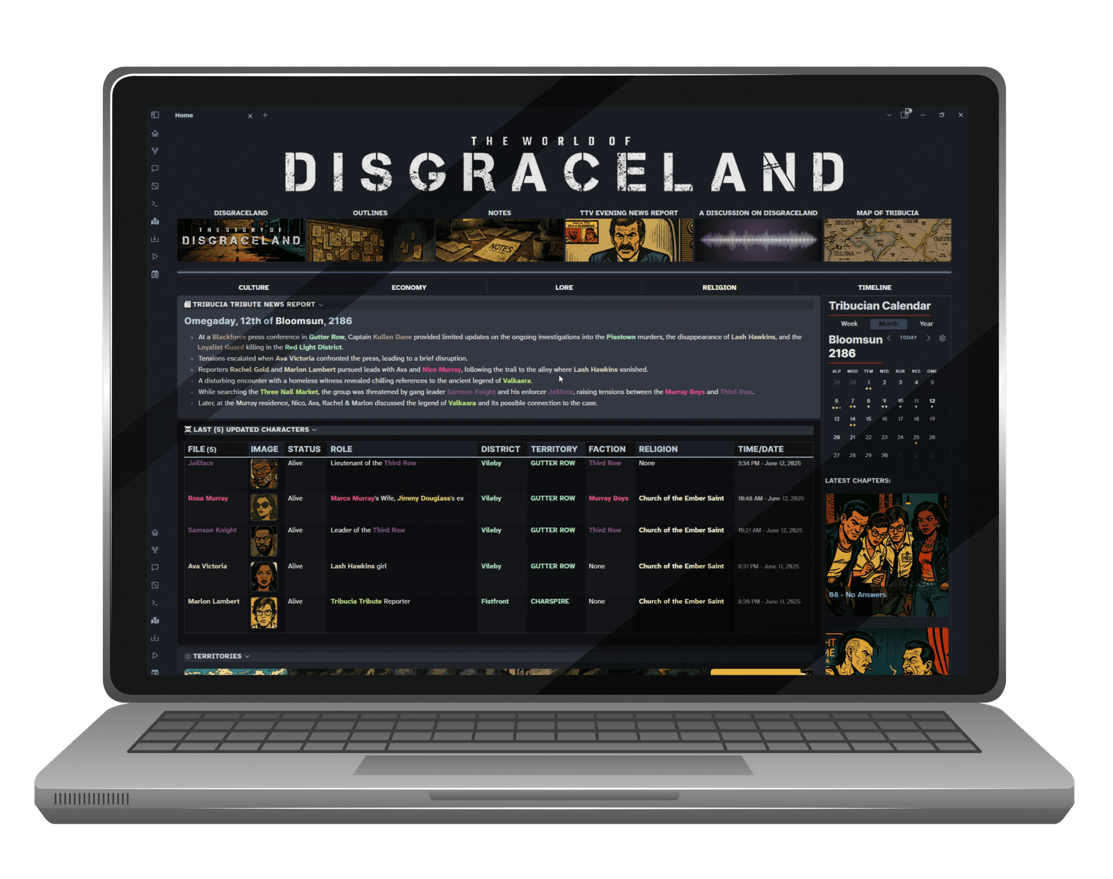 Disgraceland by Prattdesign