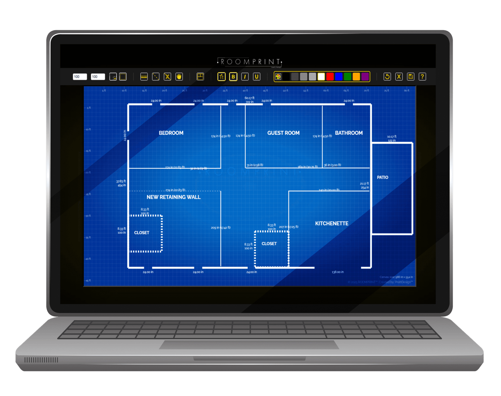 Roomprint by Prattdesign